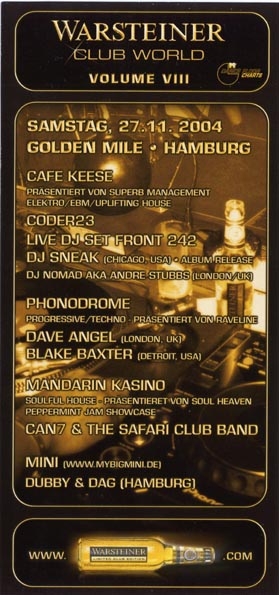 2004.11.27 Cafe Keese