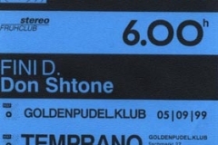 1999.09.05 Golden Pudel Klub