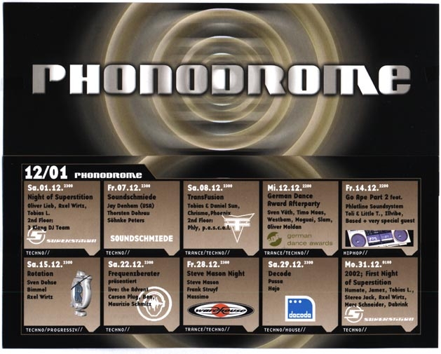 2001.12 a Phonodrome