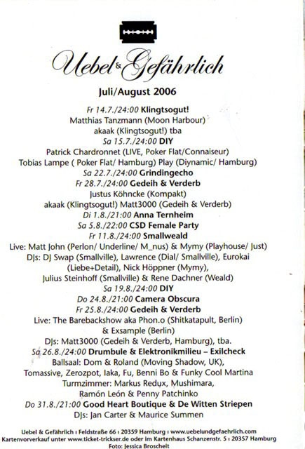 2006.08-07_b Uebel & Gefaehrlich