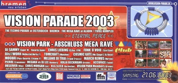 Vision Parade 2003