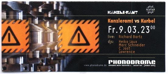 2001.03.09 Phonodrome