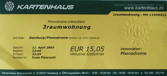 2003.04.11 Phonodrome