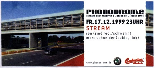 1999.12.17 Phonodrome