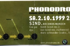 1999.10.02 Phonodrome